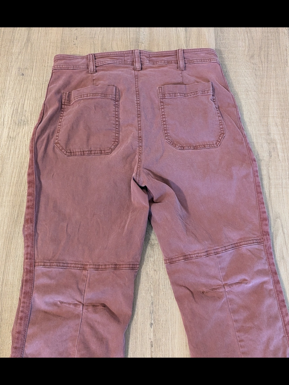 Anthropologie Tencel Blend Cropped Joggers Soft Utility Pants - Picture 7 of 11